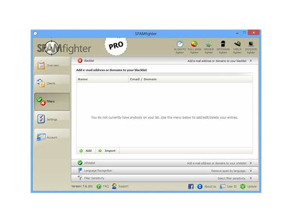 SPAMfighter for Windows - Download it from Habererciyes for free